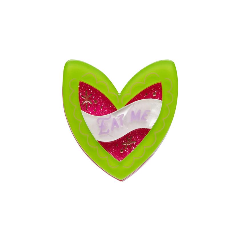 Erstwilder - Eat Me Mini Brooch - Kitschy Witch Alice In Wonderland (2021)