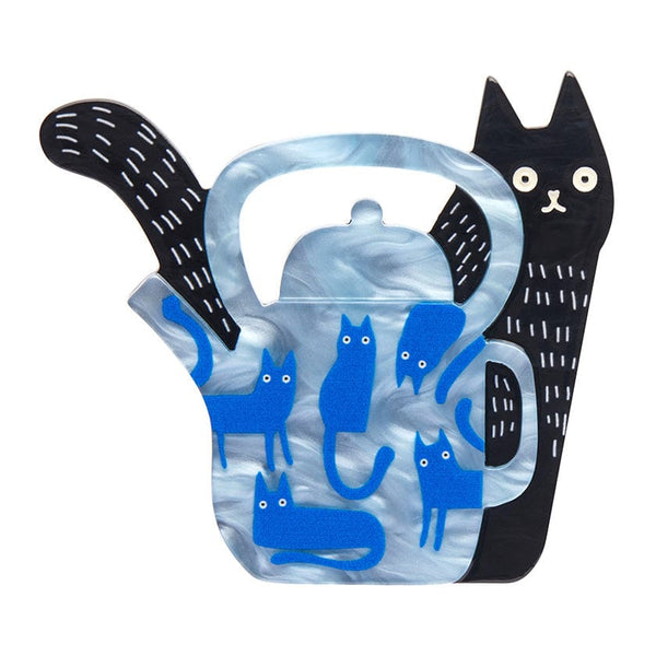Mouse Tea Brooch - Erstwilder x Terry Runyan