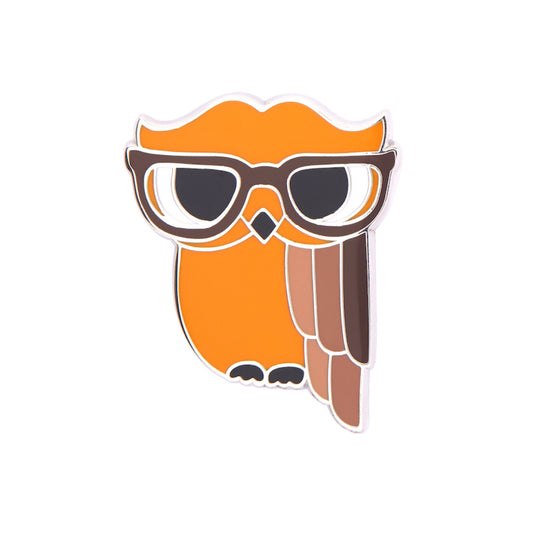 Erstwilder - Waldo the Wacky Wise Owl Enamel Pin