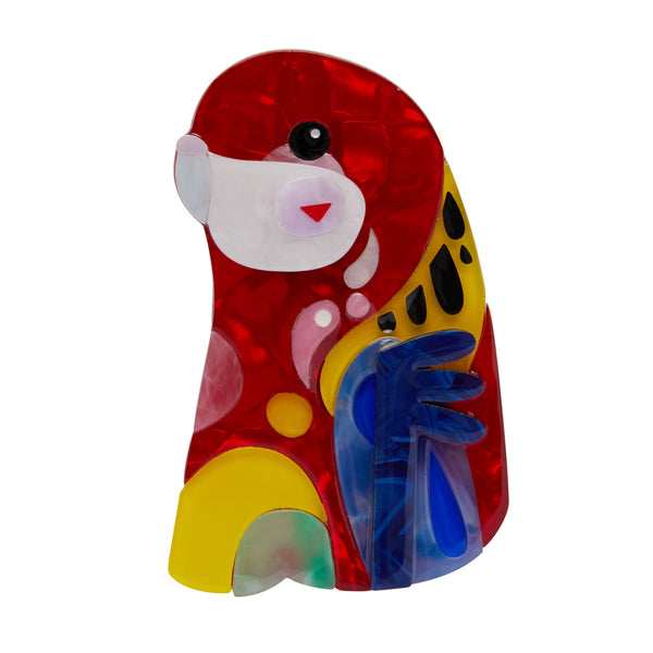 Erstwilder X Pete Cromer Rowdy Rosella Brooch - (2019)