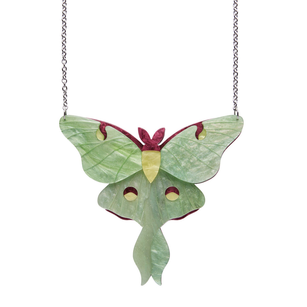 Erstwilder - Over The Moon Luna Moth Necklace - Insects and Bugs (2020)