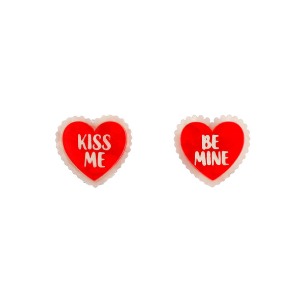 Erstwilder - Be Mine, Valentine Stud Earrings - Valentine's (2020)