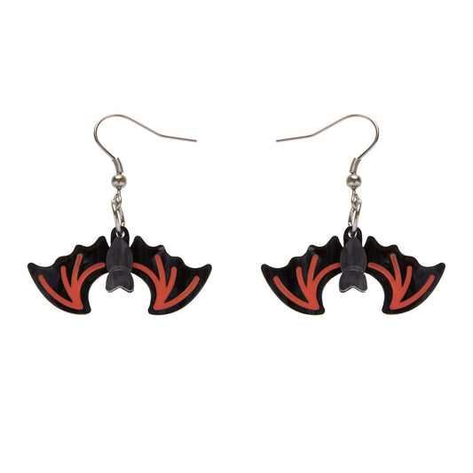 Erstwilder - Bite Night Bat Earrings - Out of The Shadows (2019)