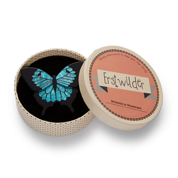 Erstwilder - Blue Emperor Butterfly Brooch - Insects and Bugs (2020)
