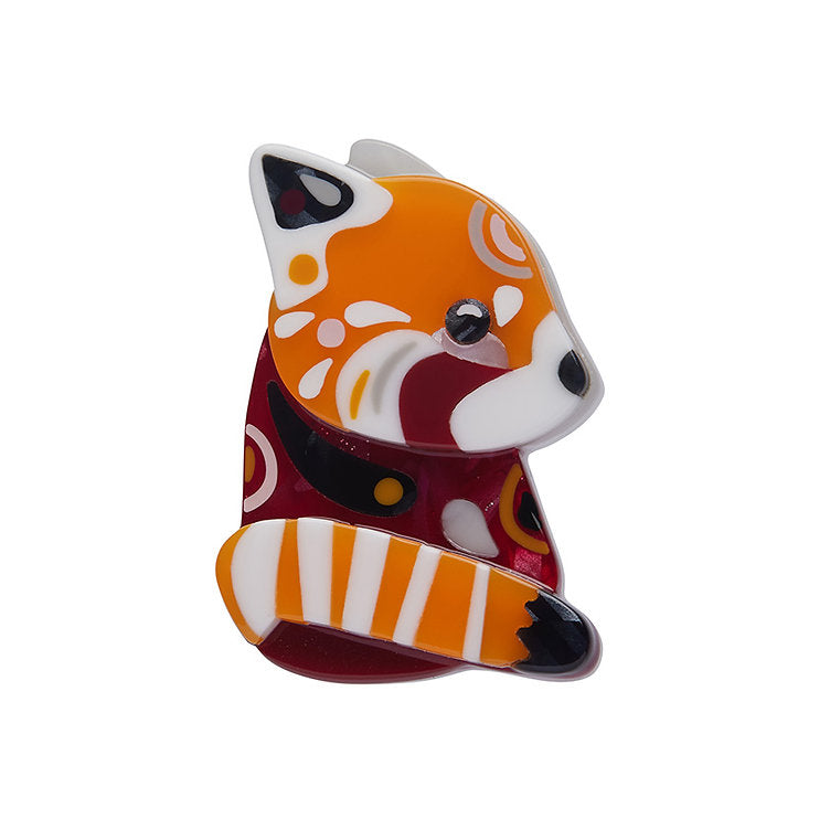 Erstwilder - The Rakish Red Mini Panda Brooch - Pete Cromer Wildlife (2022)