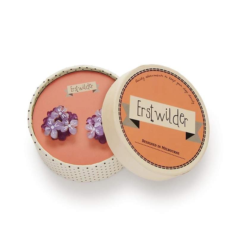 Erstwilder - Heartfelt Hydrangea Earrings - Fan Favorites (2020)