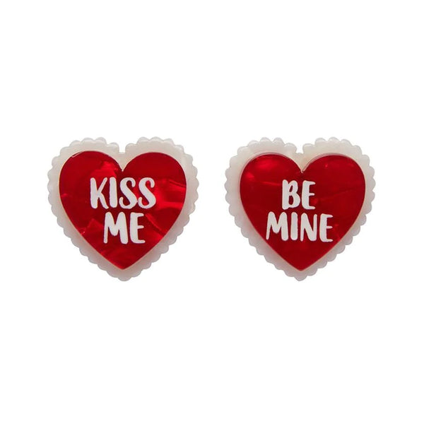 Erstwilder - Be Mine, Valentine Stud Earrings - Valentine's (2020)