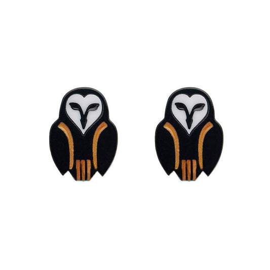 Erstwilder - Owl Ornamental Earrings - Art Nouveau (2020)