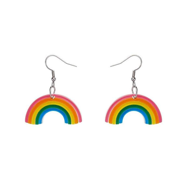 Erstwilder x Care Bear Keep Calm and Smile Rainbow Earrings