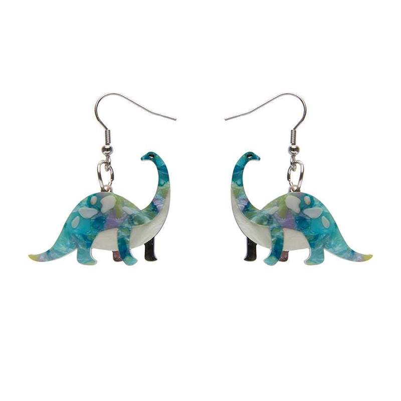 Erstwilder - I'll Be Branch Earrings (Green) - Dinosauria (2021)