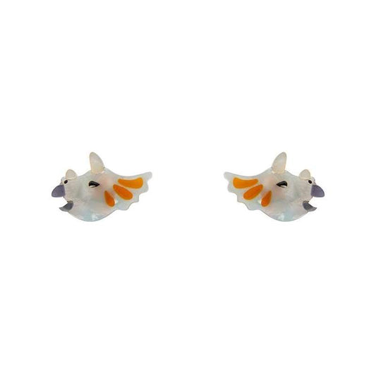 Erstwilder - Tricera Pop Stud Earrings - Dinosauria (2021)