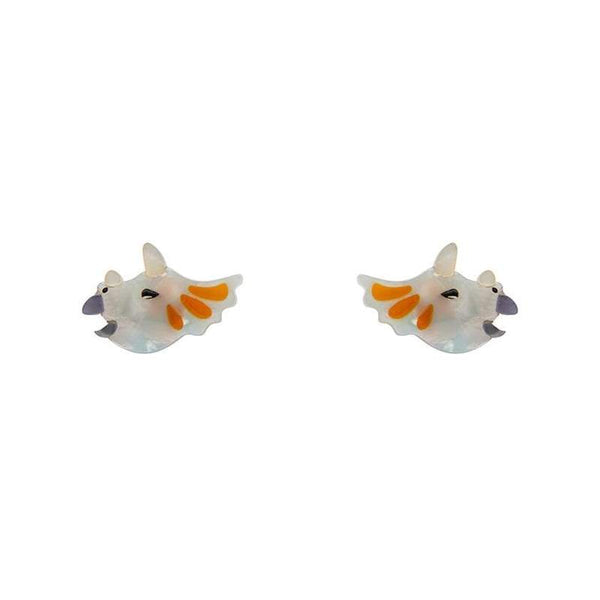 Erstwilder - Tricera Pop Stud Earrings - Dinosauria (2021)