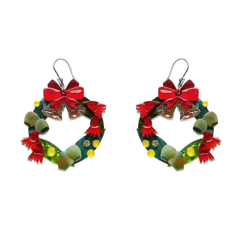 Erstwilder - Wreath Down Under Earrings - An Australian Christmas (2021)