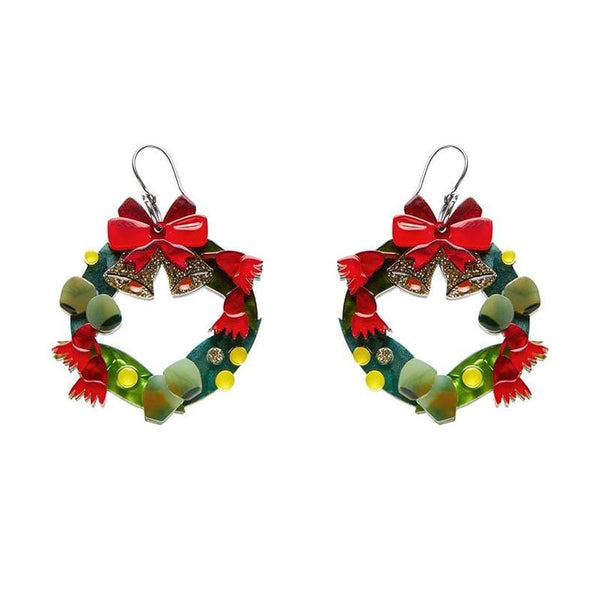 Erstwilder - Wreath Down Under Earrings - An Australian Christmas (2021)