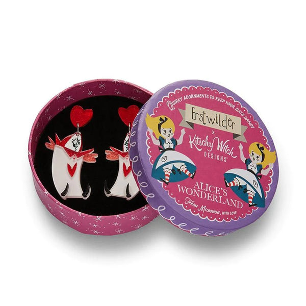 Erstwilder - Knave of Hearts Earrings - Kitschy Witch (2021)