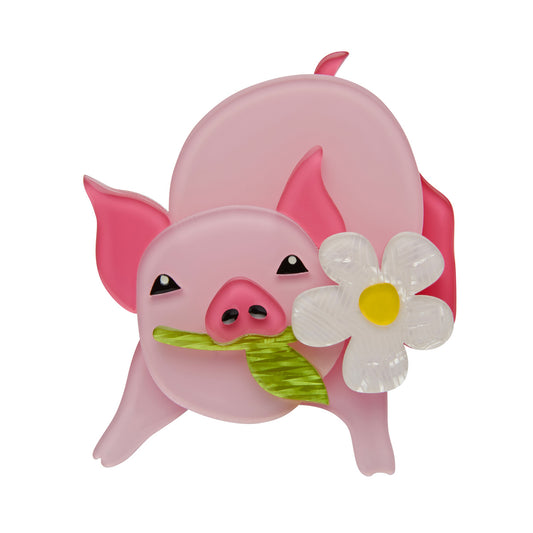 Erstwilder - Wilbur The Wonder Pig Brooch  - Easter Parade (2020)