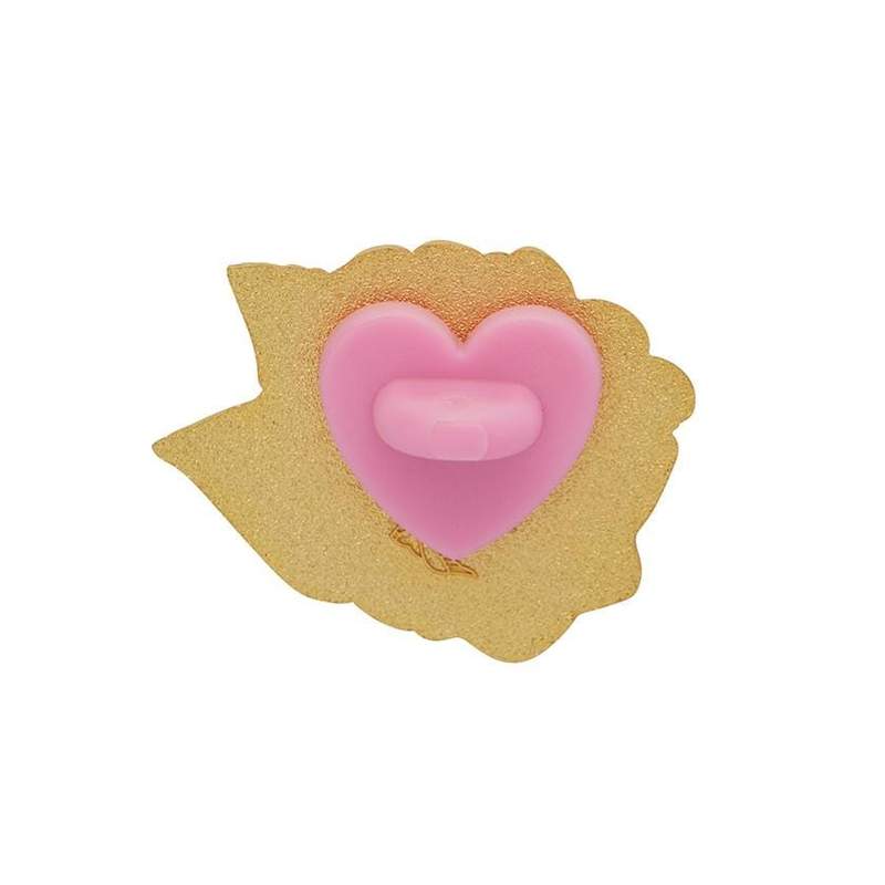 Erstwilder - Heartfelt Hydrangea Enamel Pin - Pink