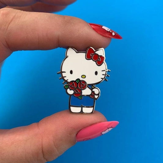 Erstwilder Hello Kitty Flower Bouquet Enamel Pin