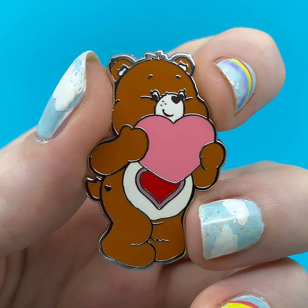 Erstwilder - A Tender Heart Enamel Pin - Care Bears