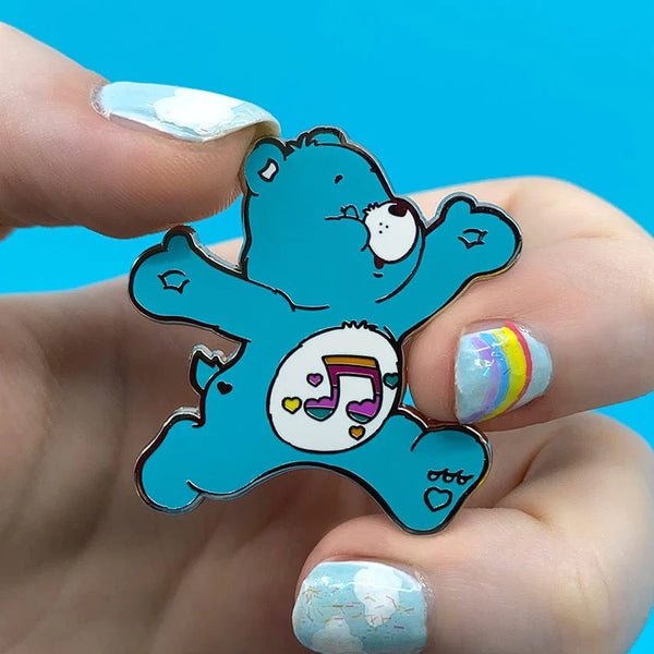 Heartsong Bear Enamel Pin - Erstwilder x Care Bears