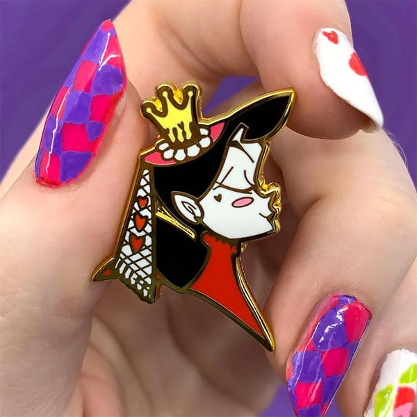 Erstwilder - Queen of Hearts Enamel Pin - Kitschy Witch (2021)