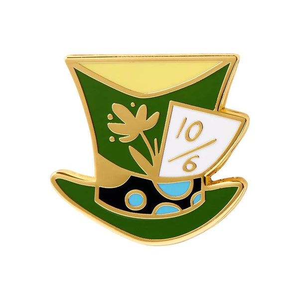 Erstwilder - Mad Hatter's Tea Party Hat Enamel Pin - Kitschy Witch (2021)