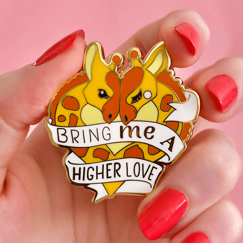 Erstwilder - Bring me a Higher Love Enamel Pin - Liz Harry