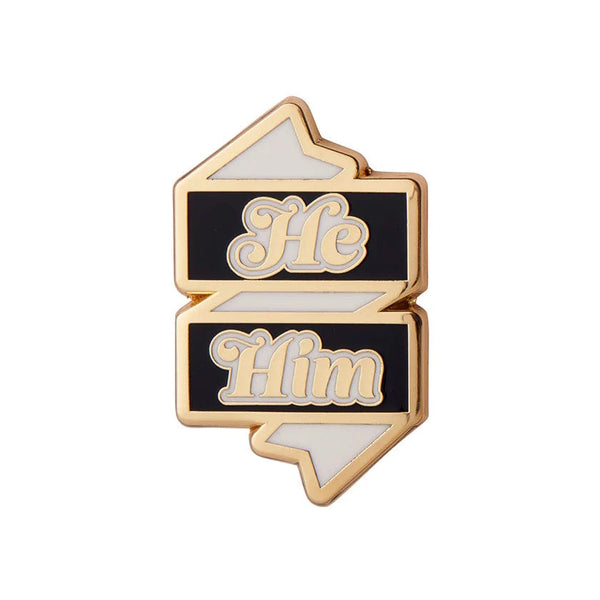 Erstwilder - He/Him Pronoun Enamel Pin