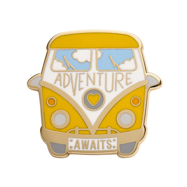 Erstwilder - Adventure Awaits Enamel Pin - Liz Harry