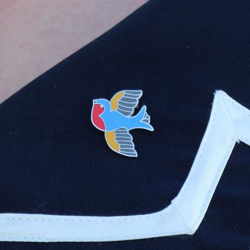 Erstwilder - Betty Jo Sparrow Enamel Pin