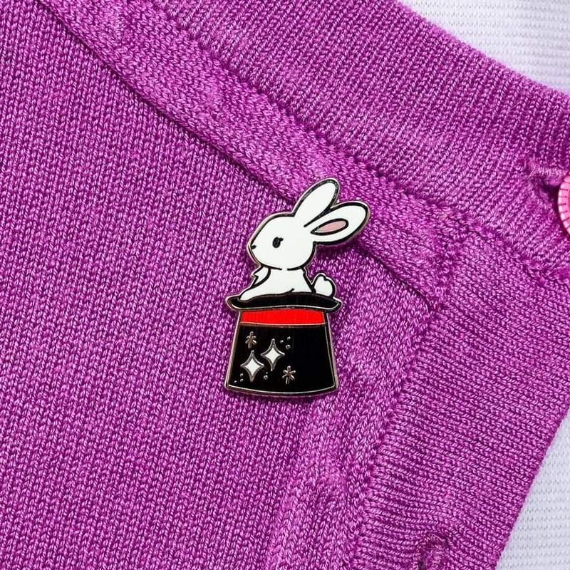 Erstwilder - Out of A Hat Enamel Pin