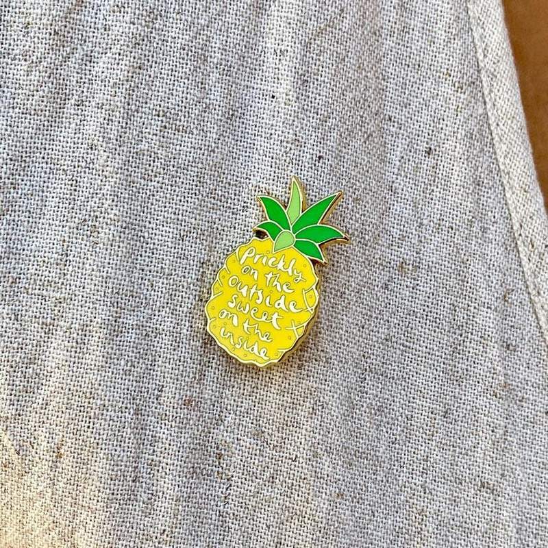 Erstwilder - Prickly Pineapple Enamel Pin