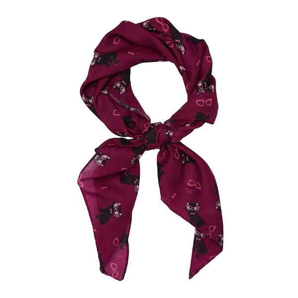 Erstwilder Elsie The Indie Cat Head Scarf