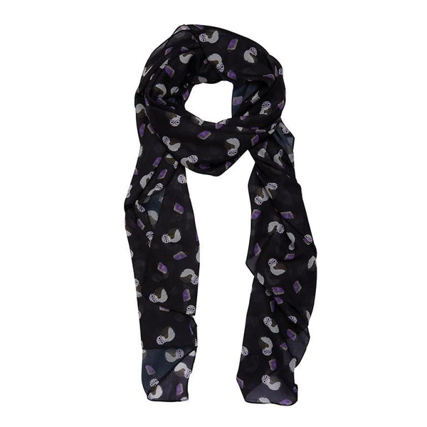 Erstwilder Studious Snow Owl Large Neck Scarf