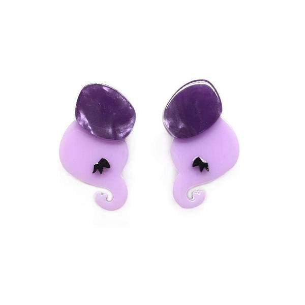 Erstwilder - Pair of Pachyderms Earrings - Out of Africa (2018)