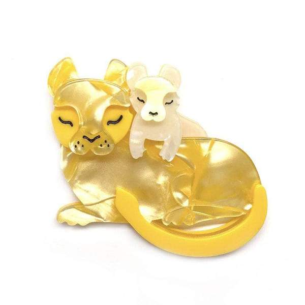 Erstwilder - Mother Cub Love Lion Brooch - Out of Africa (2018)
