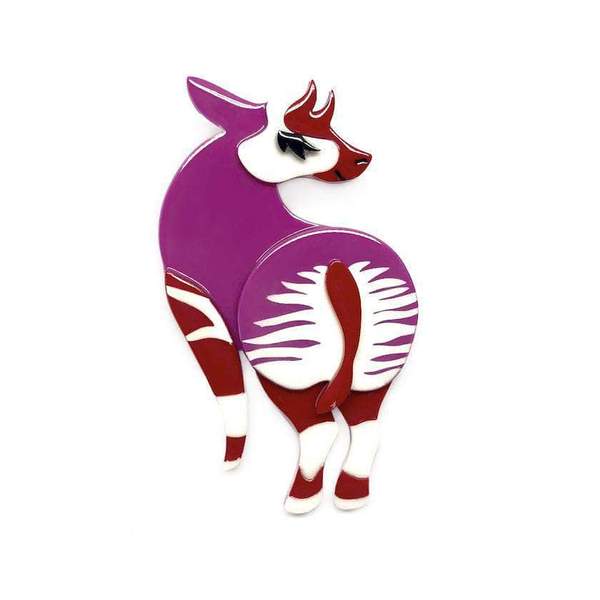Erstwilder - Okapi of Course Brooch - Out of Africa (2018)