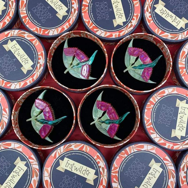 Erstwilder - Hum of the Gum Brooch - Jocelyn Proust (2021)