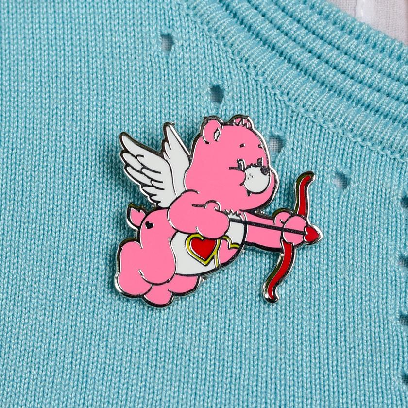 Erstwilder - Love-A-Lot Cupid Enamel Pin - Care Bears