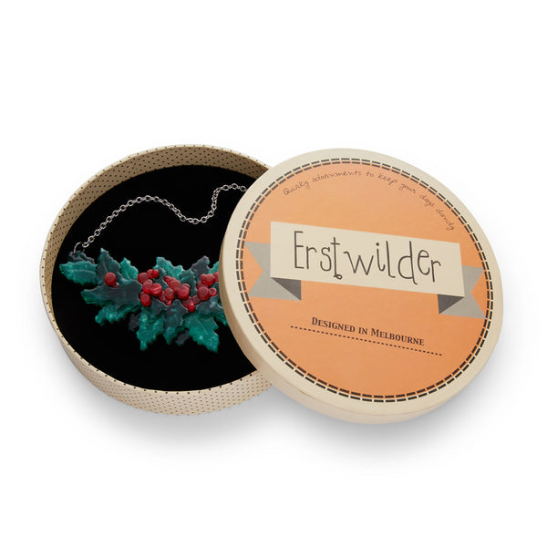 Erstwilder - Holly Jolly Christmas Necklace - All Wrapped Up (2019)