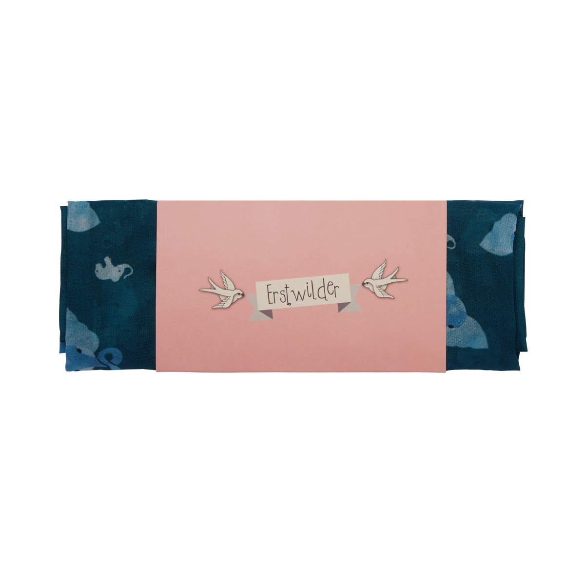 Erstwilder Hyacinth Hummingbird Large Neck Scarf