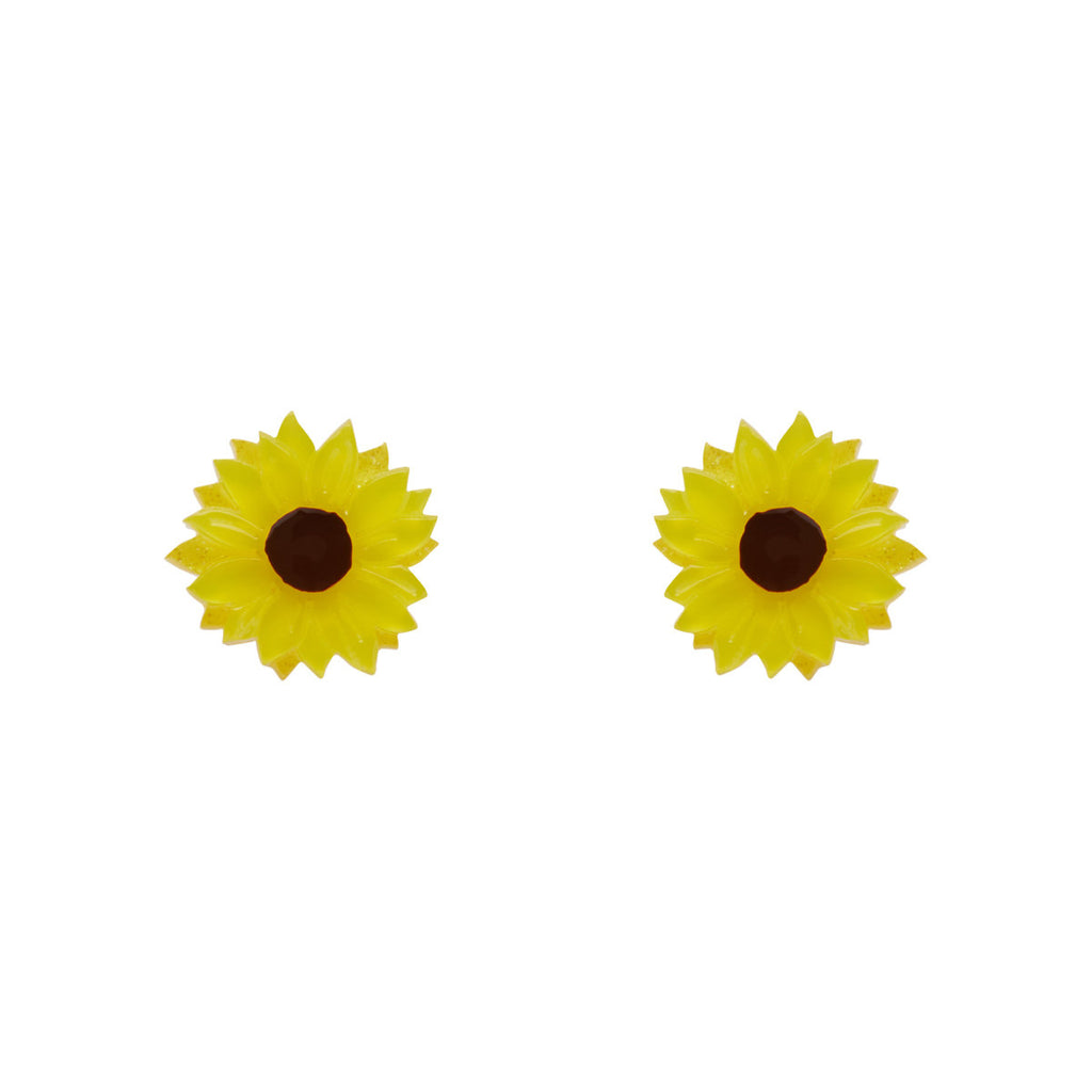Follow the Sun Sunflower Earrings by Erstwilder A Fuller Bloom (2019)