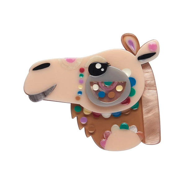 Erstwilder - The Cautious Camel Brooch - Pete Cromer Wildlife (2022)