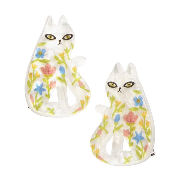 Erstwilder - Feline Florescence Hair Clips Set - Terry Runyan (2023)
