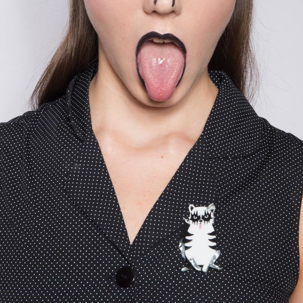 Erstwilder - Detroit Rock City Gene Simmons Brooch - I’m With The Band (2017)
