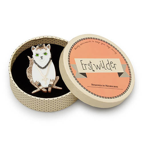 Erstwilder - Papa Don't Preach Madonna Brooch - I’m With the Band (2017)