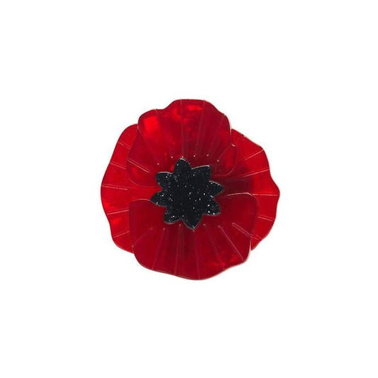 Erstwilder - Poppy Field Mini Brooch (Red) - Remembrance (2021)