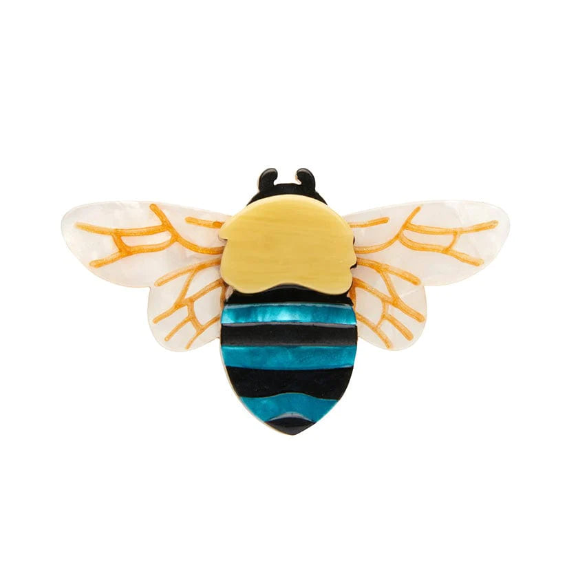 Erstwilder - To Bee or Not to Bee Mini Brooch - Mini Insects and Flowers (2022)