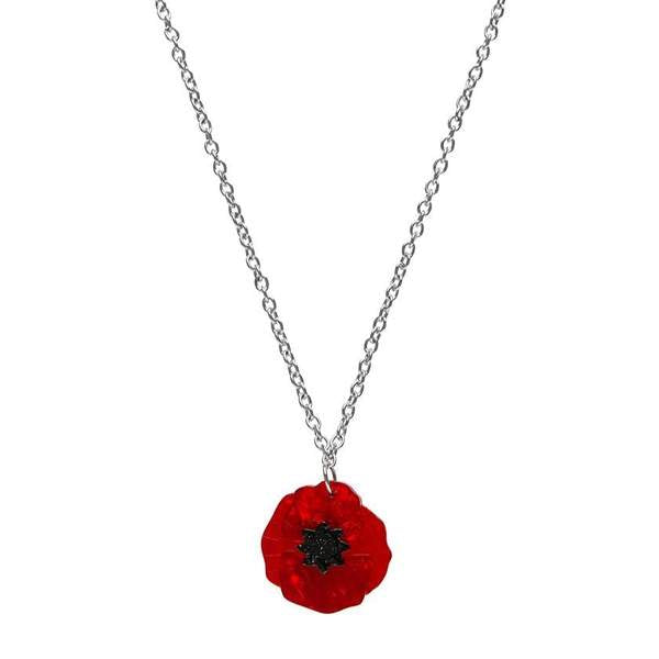 Erstwilder Poppy Field Mini Pendant Necklace
