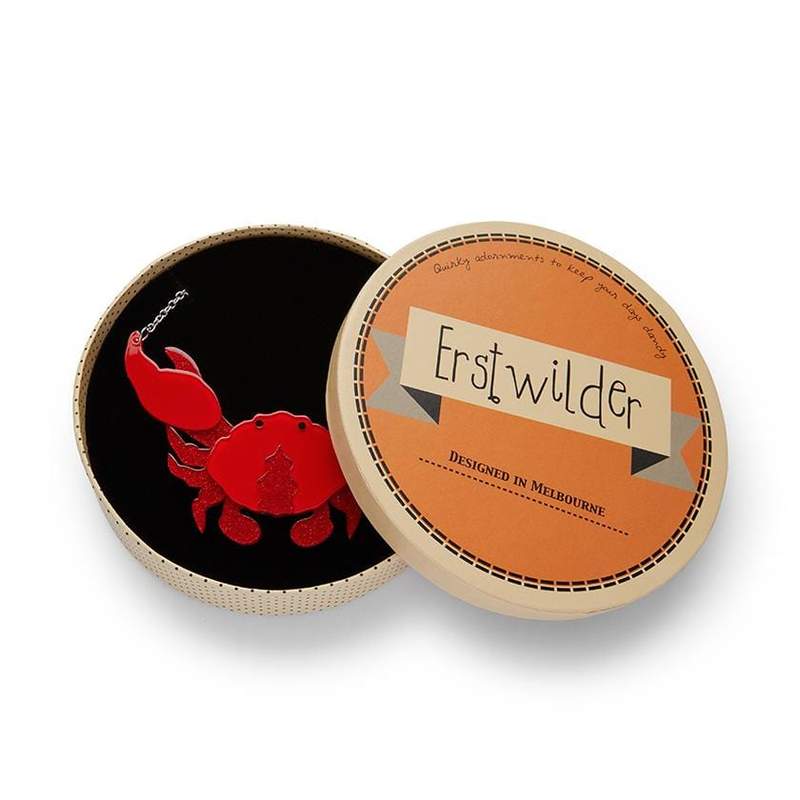 Erstwilder - Crustacean Elation Crab Necklace - Fan Favorites (2020)